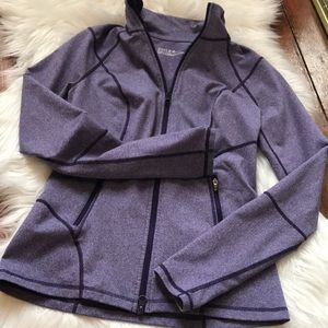 Zella zip up purple XS
